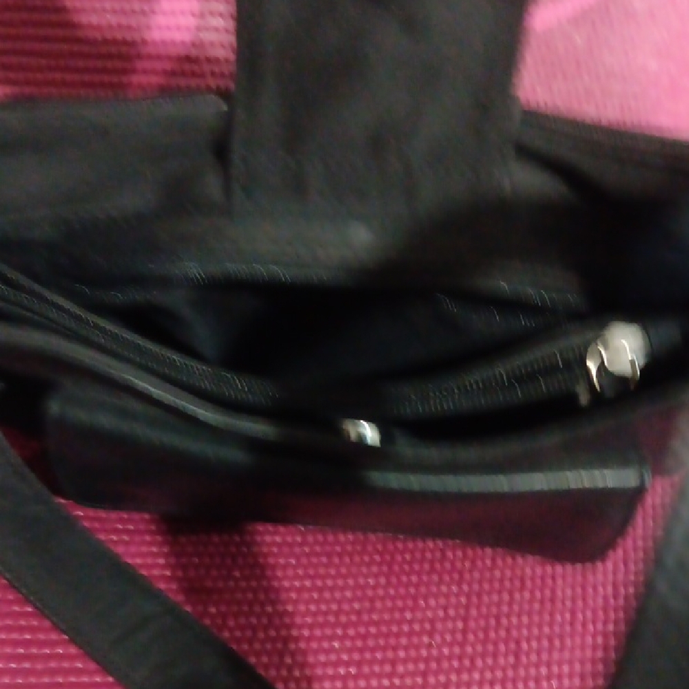Fossil Black Leather Shoulder Bag - Picture 6 of 9
